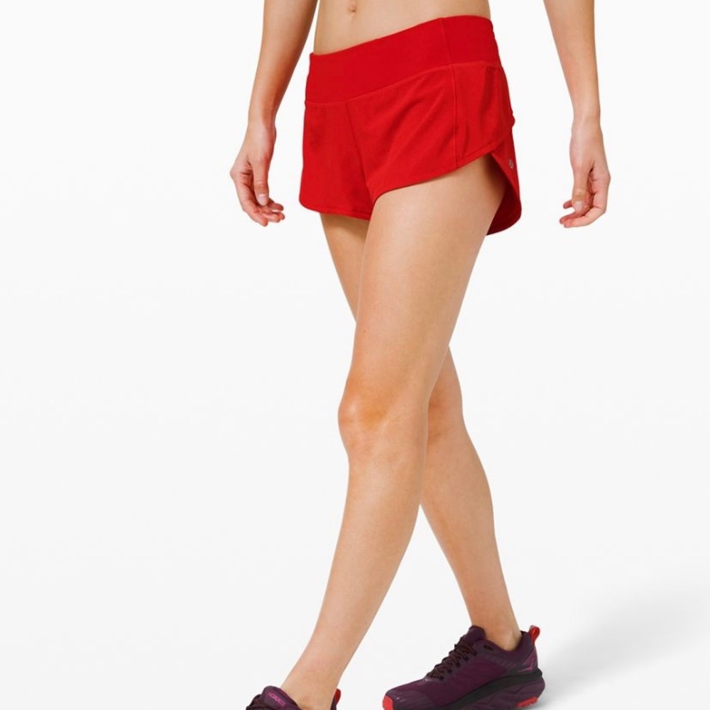 NWOT lulu speed up shorts